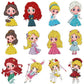 disney princess diy diamond painting stickers kit
