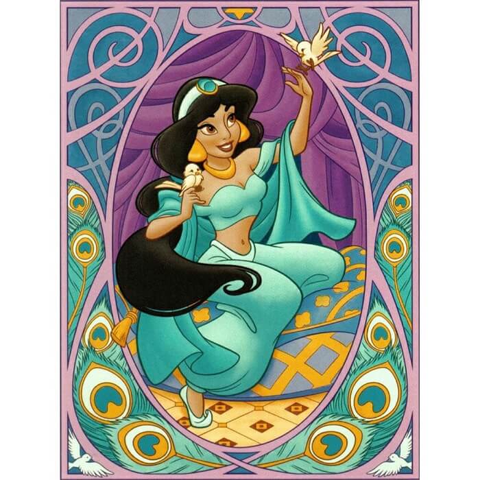 DIY Disney Diamond Painting - Full Round / Square - Princess Jasmine (50*60cm)
