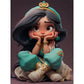 disney princess jasmine diamond painting kit