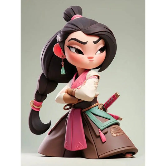 disney princess mulan diamond painting kit