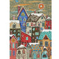 diy 5d diamond painting winter town