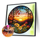 Stained Glass Sunflower Diamond Painting 