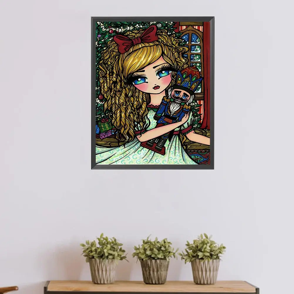 Abstract Girl Diamond Painting