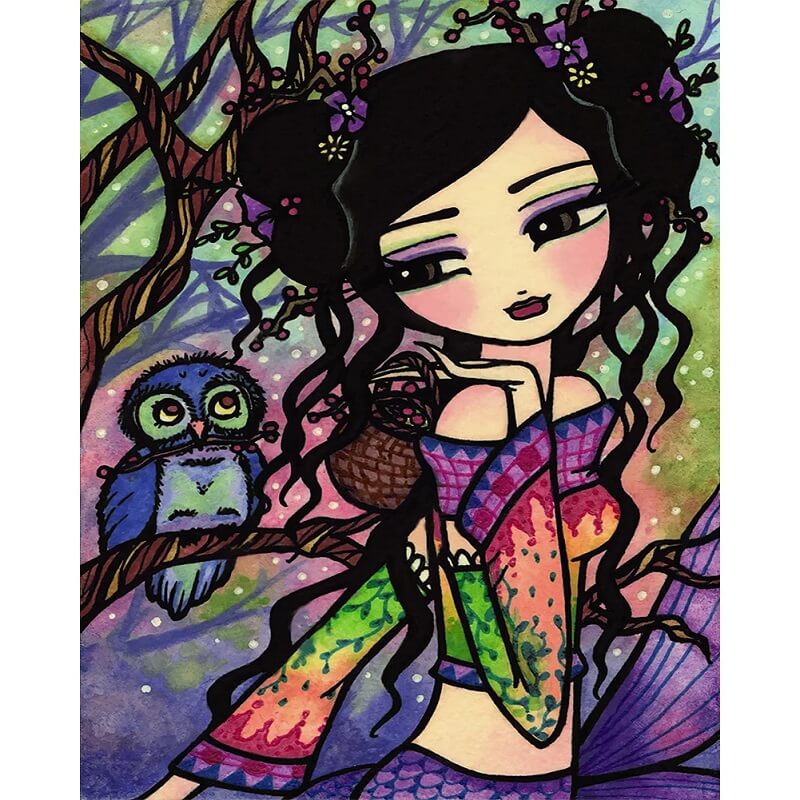 Abstract Girl 5D DIY Diamond Painting