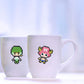 Cartoon Figure Diamond Painting Sticker on cups