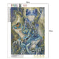 diy diamond painting frog cross stitch canvas size