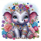 Elephant Crystal Rhinestone Diamond Painting Kit