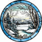 Card Snow Scenery 5D DIY Diamond Painting