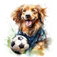 Play Ball Puppy 5D DIY Diamond Painting