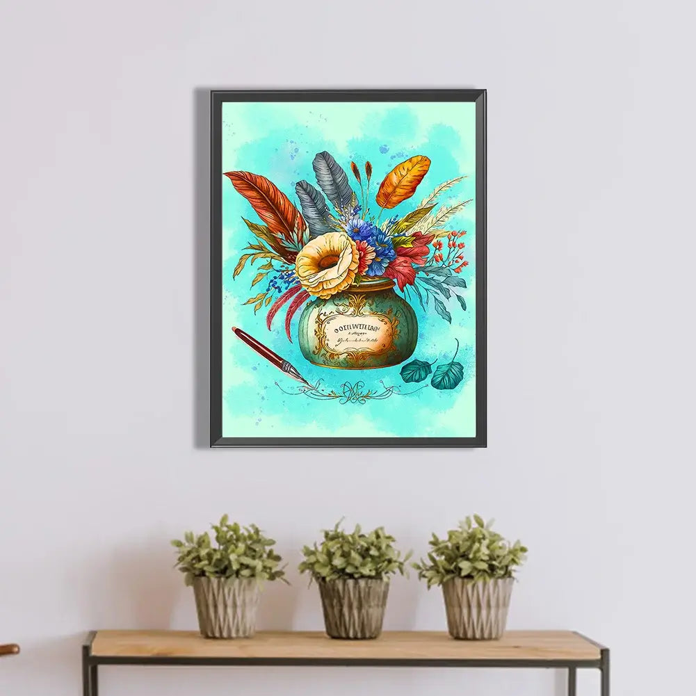 5D DIY Ink Clip Art Diamond Painting