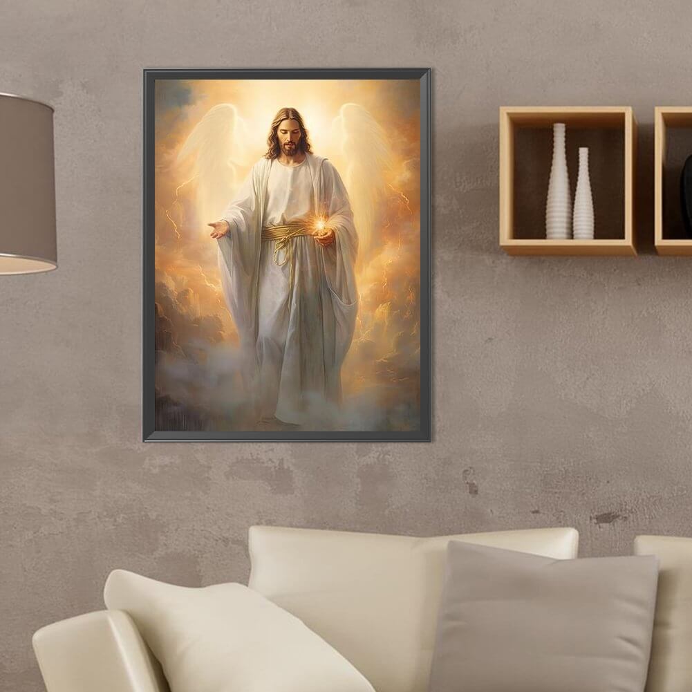 5D DIY Religion Diamond Painting Kit - Full Round / Square - Jesus D
