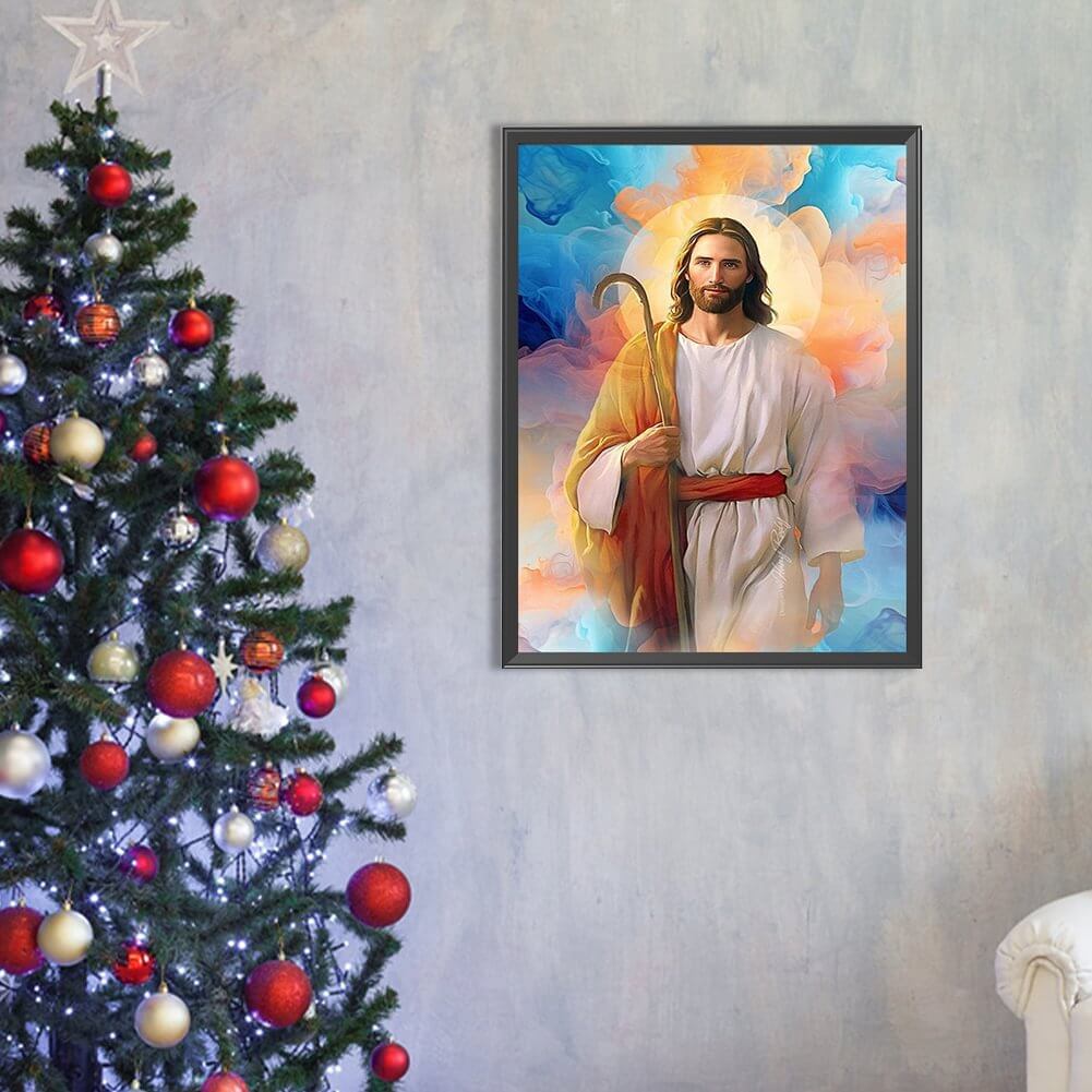 5D DIY Religion Diamond Painting Kit - Full Round / Square - Jesus B