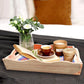 DIY mandala diamond art decor wooden food serving tray