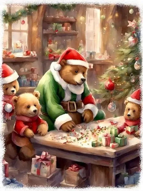 Merry Christmas 5D DIY Diamond Painting Kit
