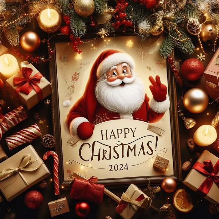 5D DIY Diamond Painting Kit - Full Round / Square - Merry Christmas A