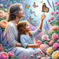 Mothers And Baby Diamond Painting