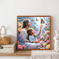 Mothers And Baby Diamond Painting Kits