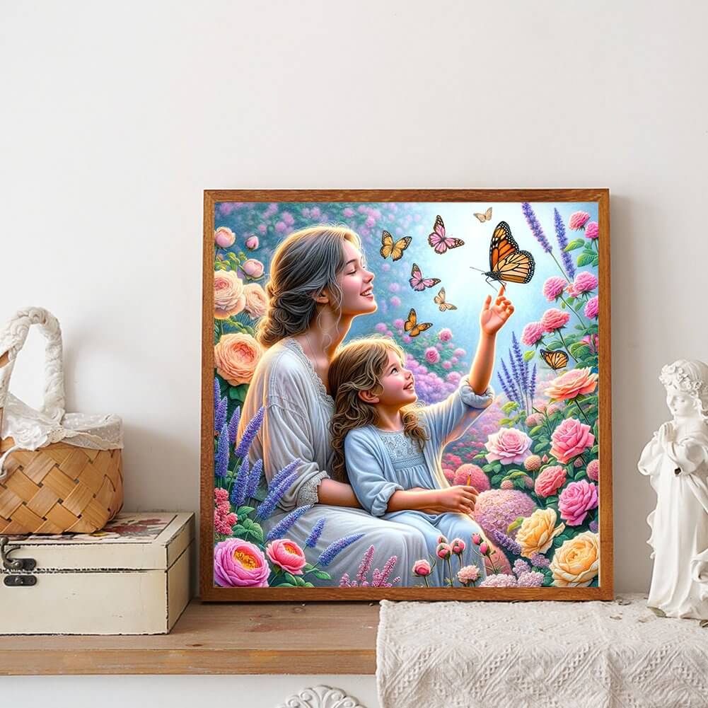 Mothers And Baby Diamond Painting Kits