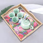 diy unicorn diamond painting decor wooden tray kit
