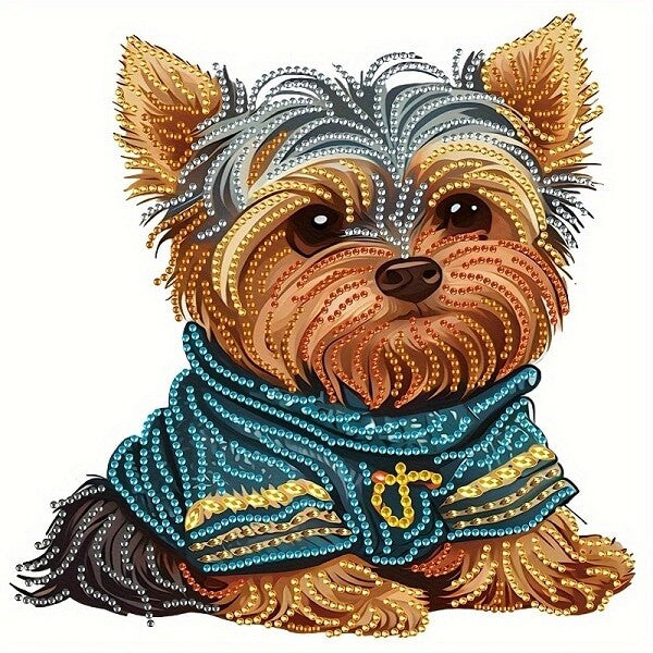DIY Dog Crystal Rhinestone Diamond Painting Kit