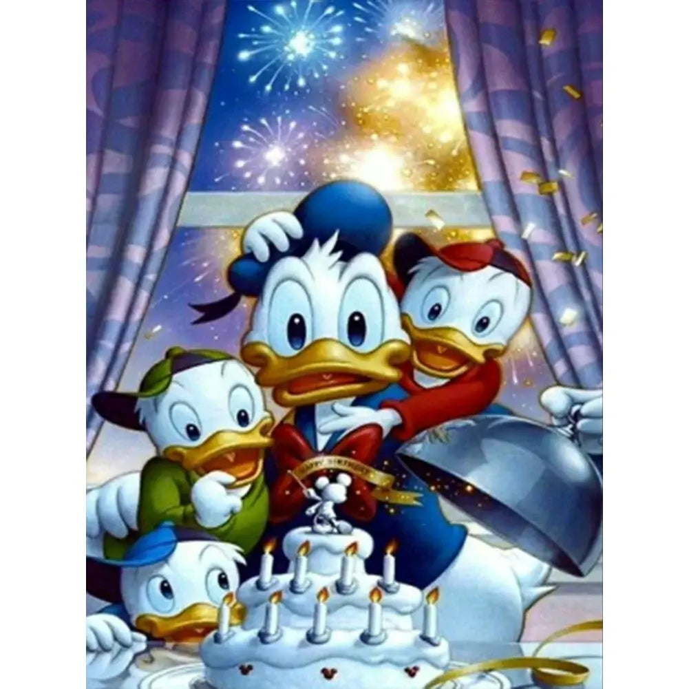5D DIY Diamond Painting - Full Round / Square - Donald Duck