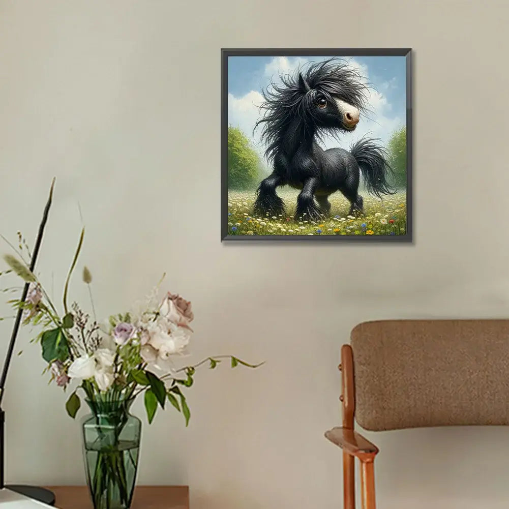 5D DIY Diamond Painting - Full Round / Square - Donkey B