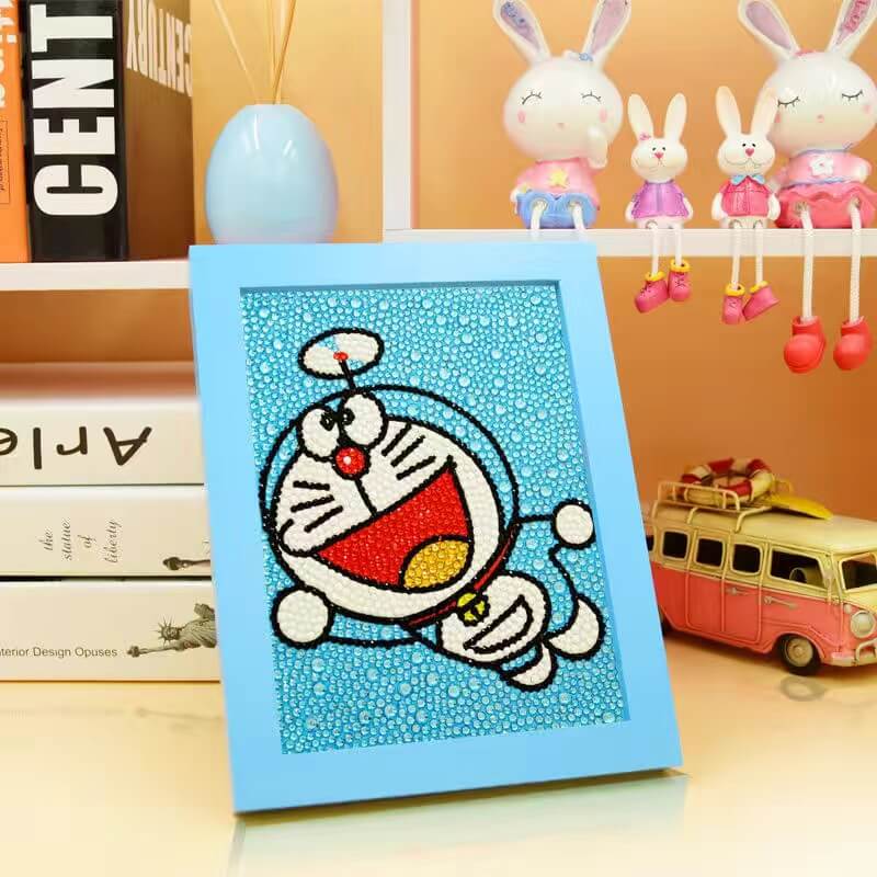 Doraemon Crystal Rhinestone Diamond Painting Kits With/ Without Frame