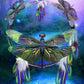 Dragonfly Dream Catcher 5D DIY Diamond Painting
