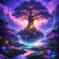 DIY Diamond Painting Kit - Full Round / Square - Dreamlike Tree Of Life