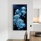 dreamlike blue flower big size diamond art