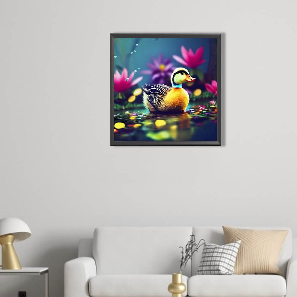 Duckling on Water 5D DIY Diamond Painting Kit