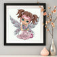 5D DIY Diamond Painting Kit - Full Round - Cute Big Eyes Doll A