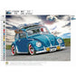 Diamond Painting - Partial Round - Blue Car