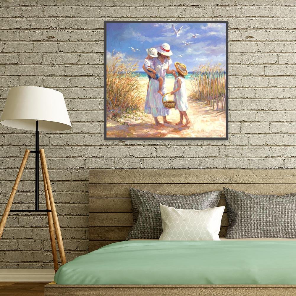 Diamond Painting - Full Round - Family Happy Time