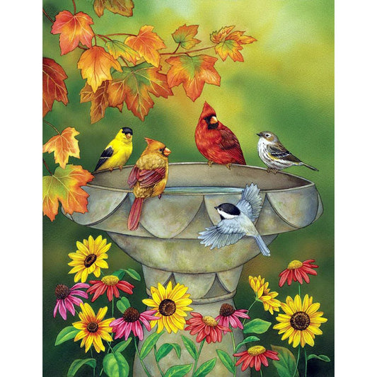 5D Diy Diamond Painting Kit Full Round Beads Birds