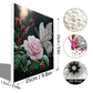 DIY Pearl Painting With Frame - Handmade Self-Adhesive Pearls - Butterfly Flower (25*25cm)