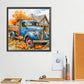Diamond Painting - Full Round / Square - Autumn Pumpkin Truck