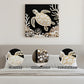 DIY Pearl Painting With Frame - Handmade Self-Adhesive Pearls - Turtle (25*25cm)