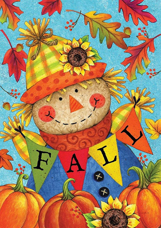 Diamond Painting - Full Round - Scarecrow