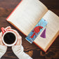 DIY Bird Special Shaped Diamond Painting Leather Bookmark Tassel