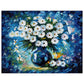 5D Diy Diamond Painting Kit Full Round Beads Daisy Flower