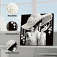 DIY Pearl Painting With Frame - Handmade Self-Adhesive Pearls - Hat Elegance (30*30cm)