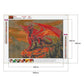 Diamond Painting - Full Round - Red Dragon