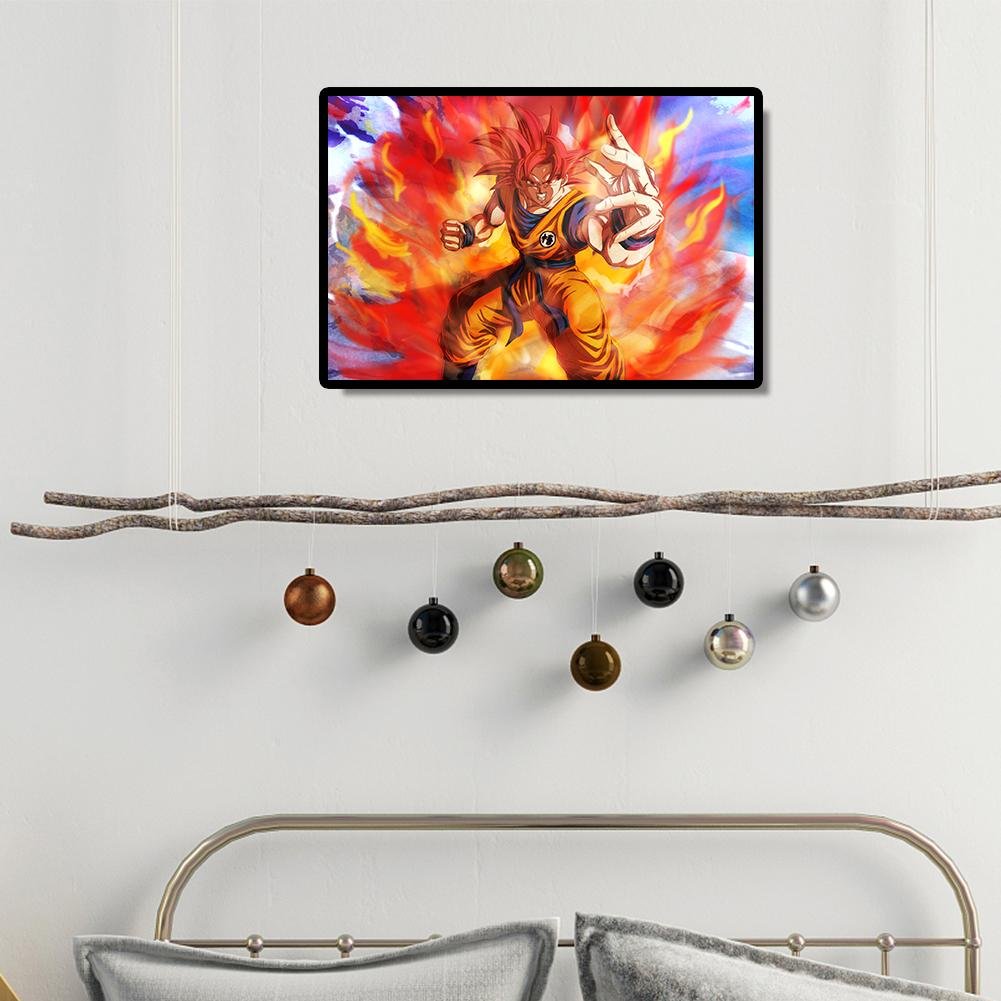 Diamond Painting - Full Round - Goku