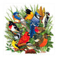 5D Diy Diamond Beads Art Full Square Resin Magpies