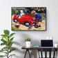 Diamond Painting - Full Round - Red Car D