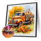 Diamond Painting - Full Round / Square - Autumn Pumpkin Car