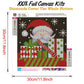 Diamond Painting - Full Round - Santa Claus with Gifts