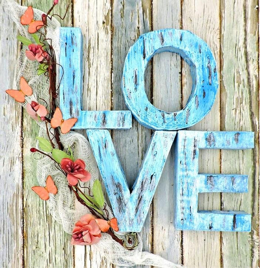 Diamond Painting - Full Round - Love B