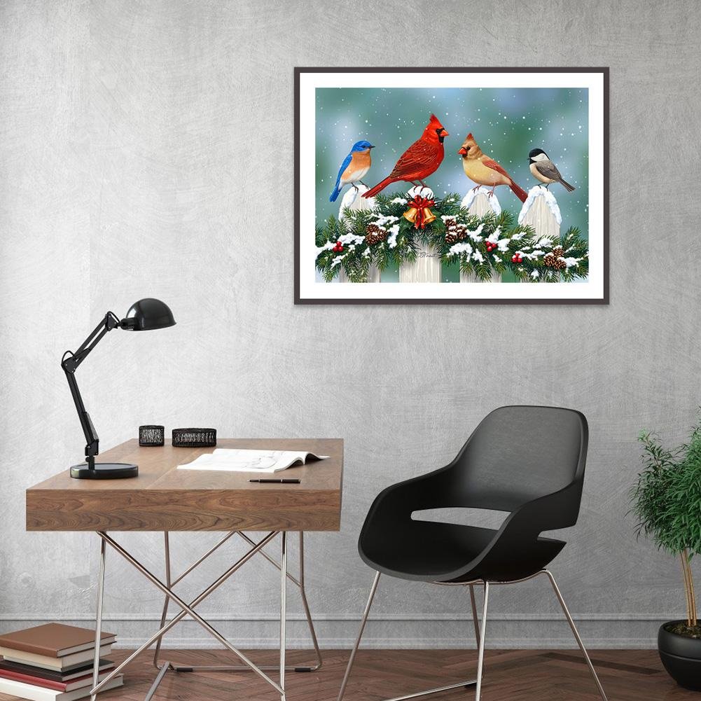 Diamond Painting - Full Round - Happy Birds